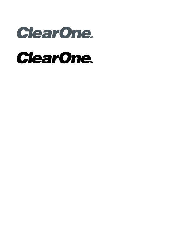 CLEARONE<